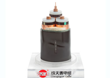 XLPE isolou o condutor (Unarmoured) médio do cobre dos cabos distribuidores de corrente da tensão 6-36 quilovolts