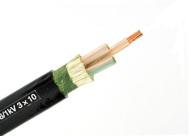 IEC isolado XLPE Unarmoured &amp; blindado 60502 do condutor do núcleo do cabo distribuidor de corrente 3