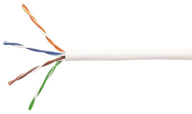 Lan de cobre Cat5e UTP dos ethernet 4 24 pares do cabo de cobre desencapado da rede Calibre de diâmetro de fios 1000 Ft na caixa de tração