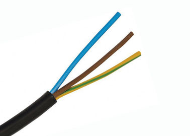 O cabo de cobre flexível do condutor do multi núcleo da forma redonda, PVC revestiu o cabo bonde