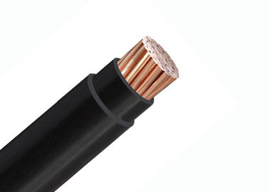 Cabo distribuidor de corrente de baixa tensão do cabo do PVC do IEC 60502-1 0.6/1 quilovolts | Única isolação do PVC do núcleo, PVC revestido