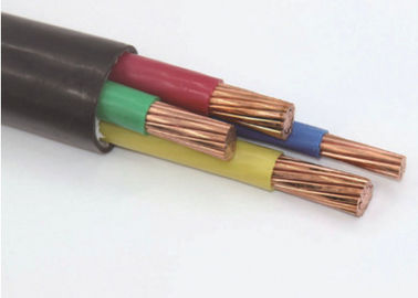 VV22 o tipo PVC isolou o cabo quadrado do cabo distribuidor de corrente 3*25 milímetro para conexões de Residental