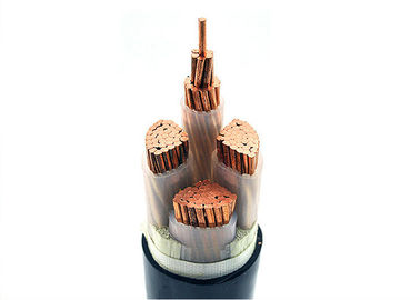 O IEC 60502-1 XLPE isolou o uso de seção transversal quadrado da parte externa do cabo distribuidor de corrente 4 X16 milímetro
